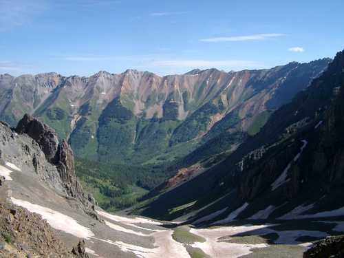 Part of Hardrock 100 in the Wilderness Special Management Area