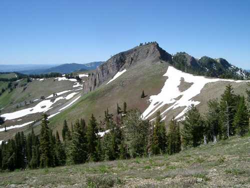 Looking south from Mt. Elmer