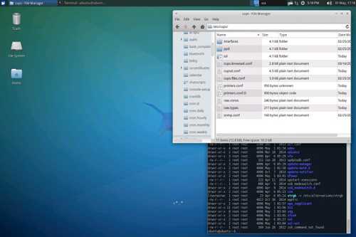 The XUbuntu 14.04 Desktop on a Raspberry Pi