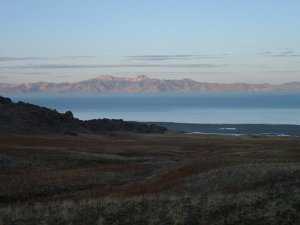 The View West from Antelope Island
