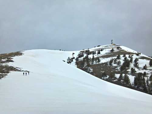 Approaching Logan Peak