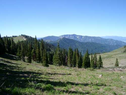 The top of Green Canyon